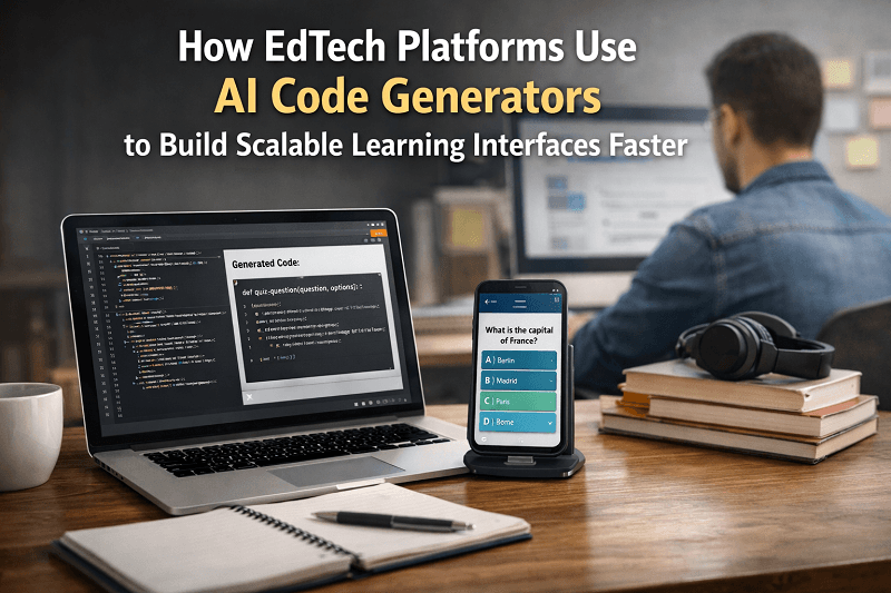 How EdTech Platforms Use AI Code Generators